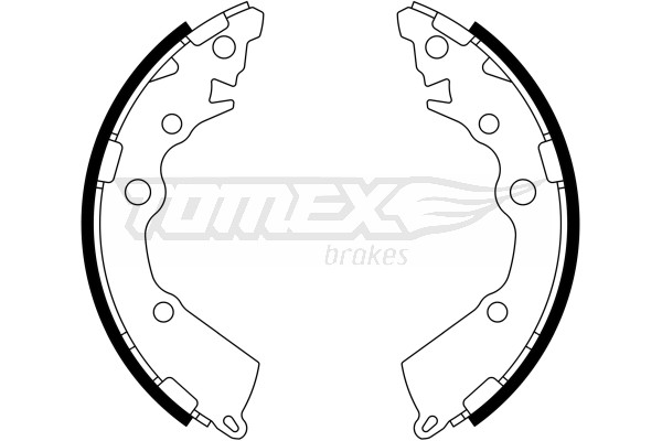 TOMEX Brakes Bremsbackensatz